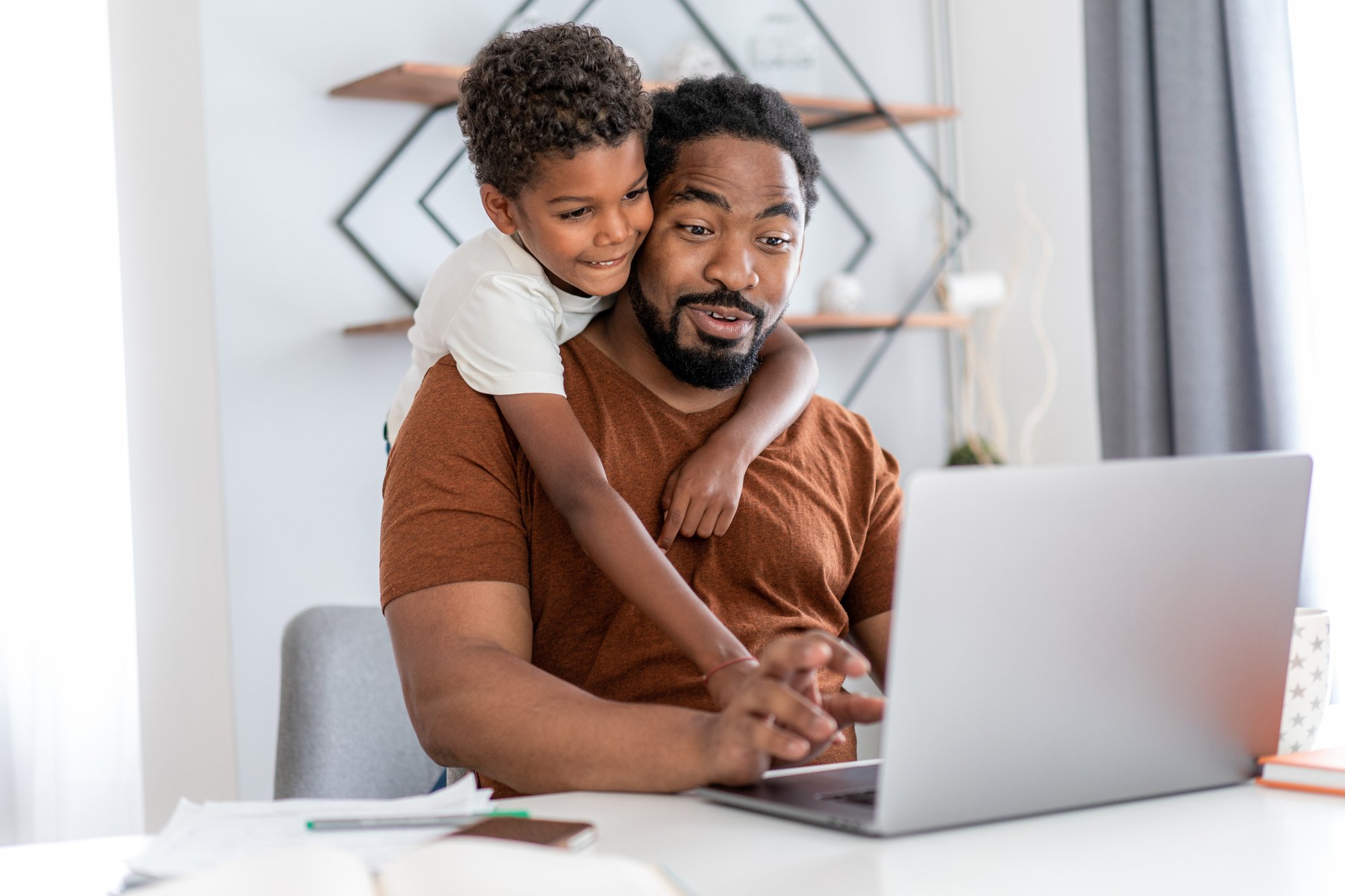 work life balance father son